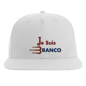 5 Panel Retro Snapback Cap | Beechfield B610 White